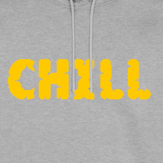 Chill Orange - Sweat à capuche bio Premium pour hommes